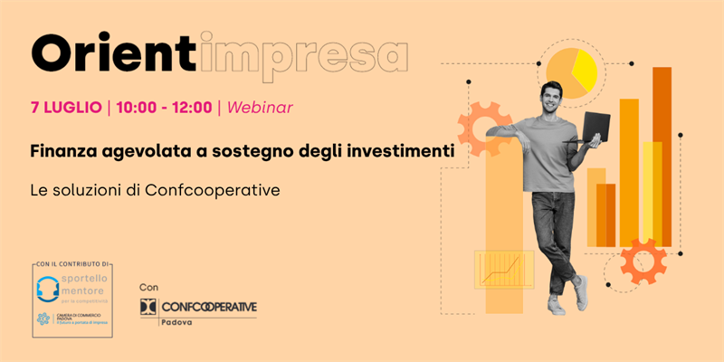 Finanza agevolata a sostegno degli investimenti - Le soluzioni di Confcooperative