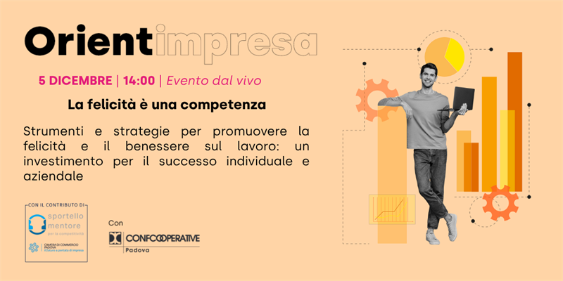 "La felicità è una competenza" - Workshop in presenza 5/12/25