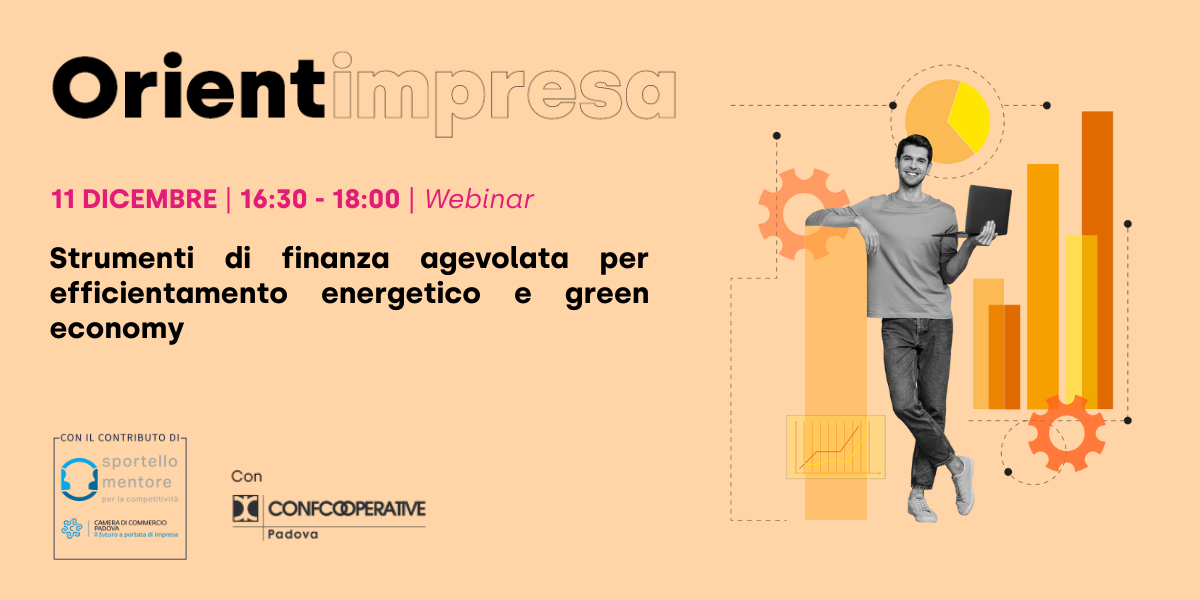 Strumenti di finanza agevolata per efficientamento energetico e green economy