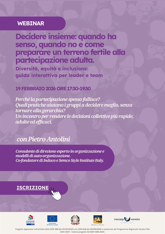 Decidere insieme: quando ha senso, quando no e come preparare un terreno fertile alla...