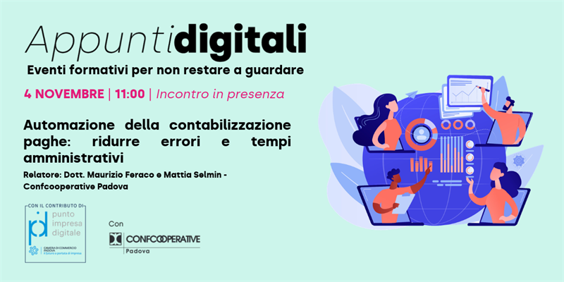 Rassegna Punto Impresa Digitale - incontro in presenza “Automazione della...